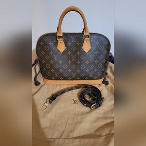 Louis Vuitton Vintage Alma PM Monogram Handbag